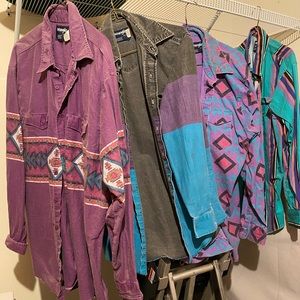 Vintage rodeo shirts
